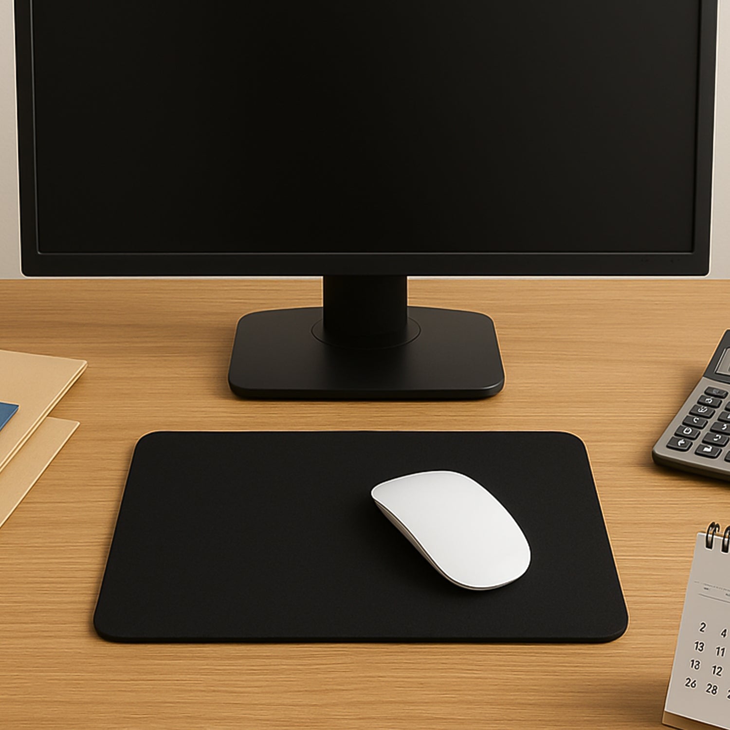 Simple Mouse Pad Used For Mouse While Using Computer. Simple Mouse Pad Used For Mouse While Using Computer.